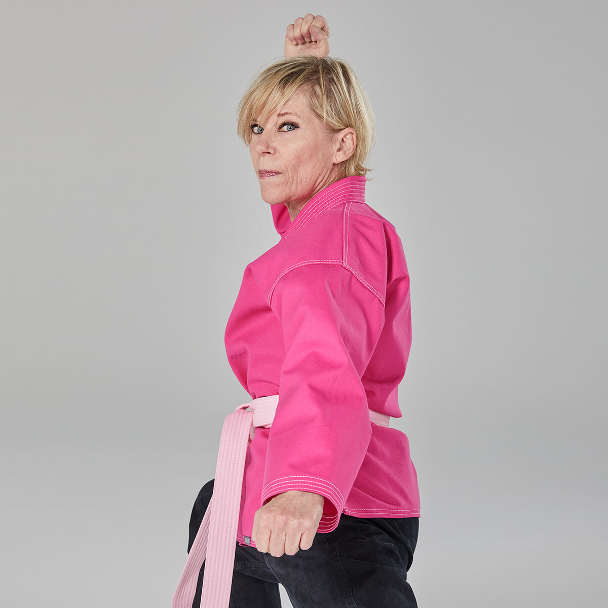 Pink Traditional Uniform Top