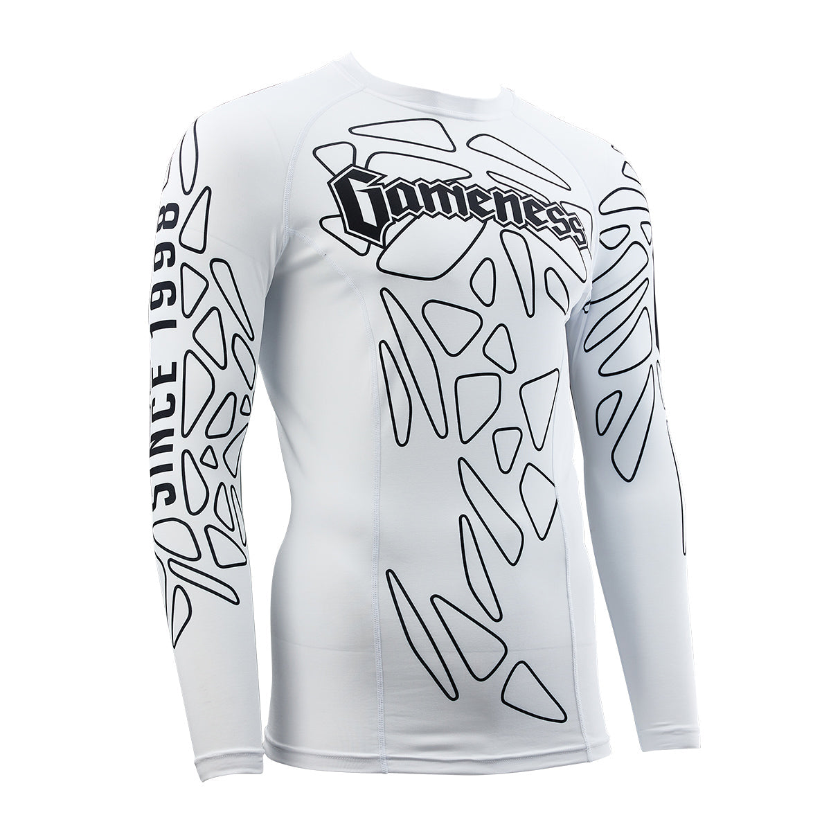 Gameness Men's Long Sleeve Pro Ranked Rash Guard