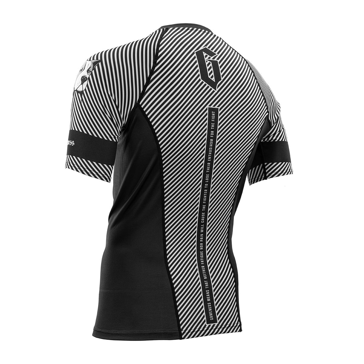 Gameness Spirit Animal Short Sleeve Rash Guard