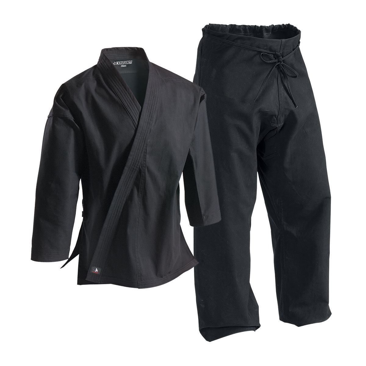 12 oz. Heavyweight Brushed Cotton Uniform black standing