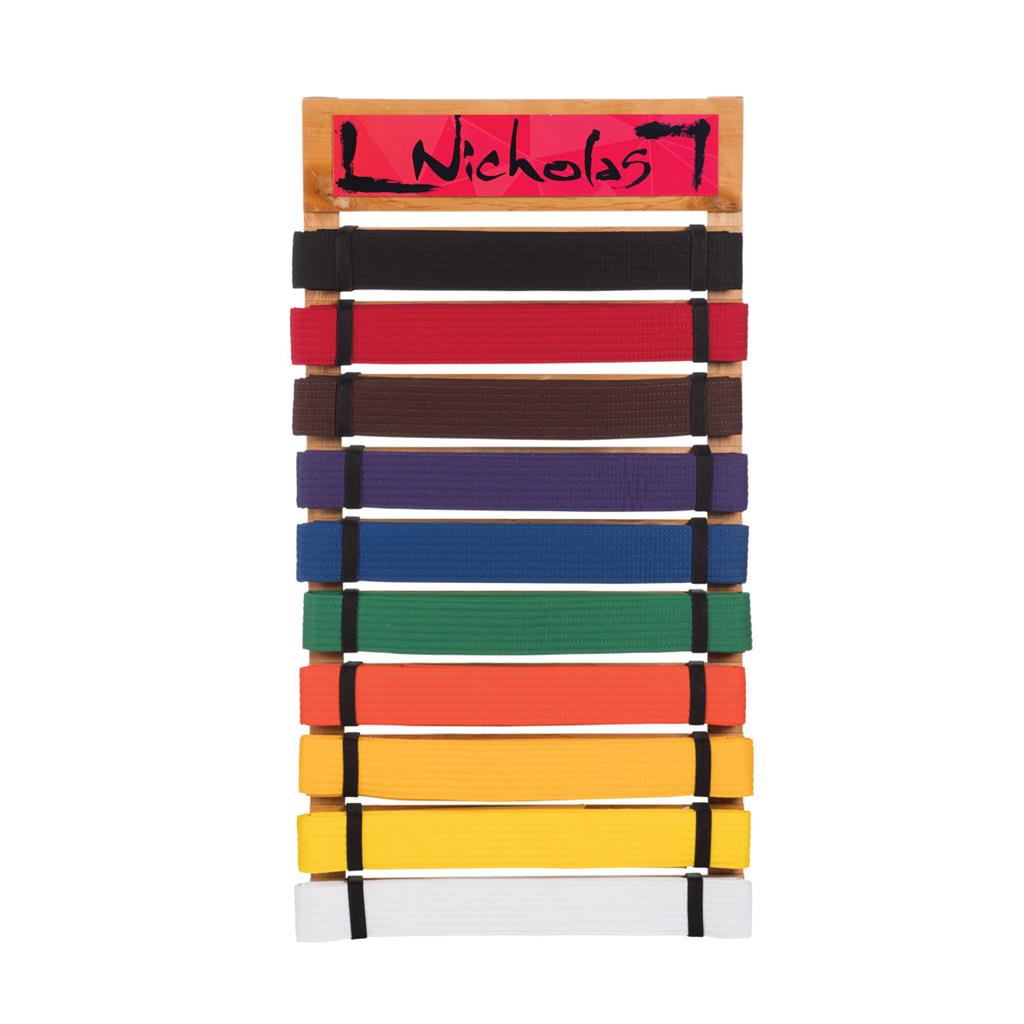 Rank Belt Display - 10 & 12 Level