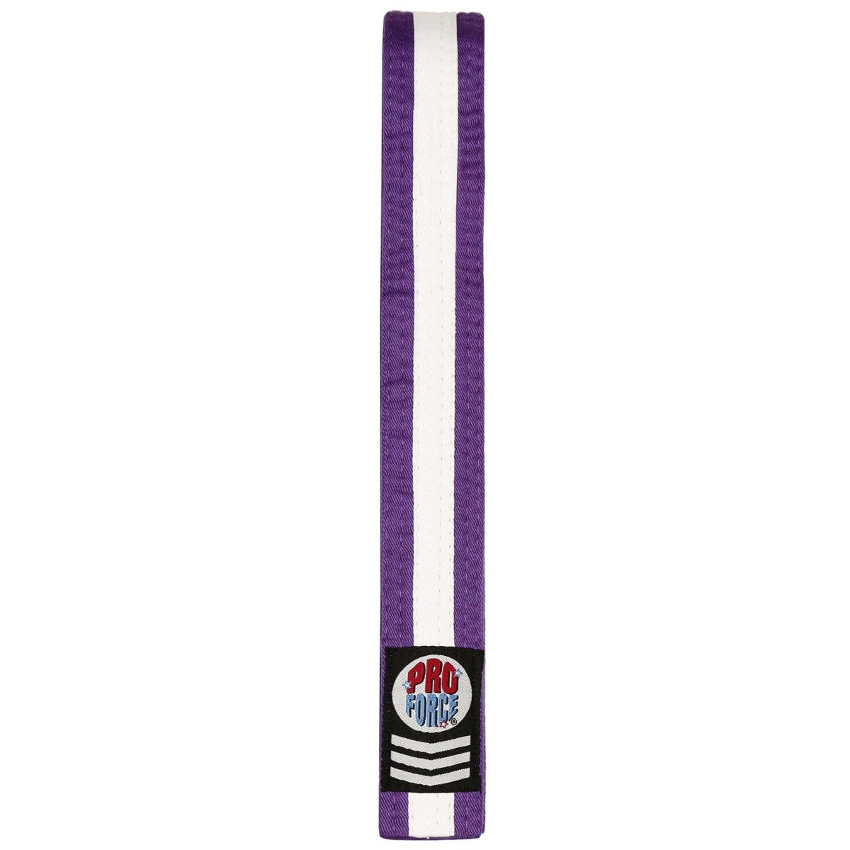 ProForce® II 1.5" Double Wrap White Stripe Karate Belt