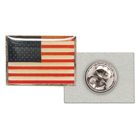 USA Flag Chrome Pin