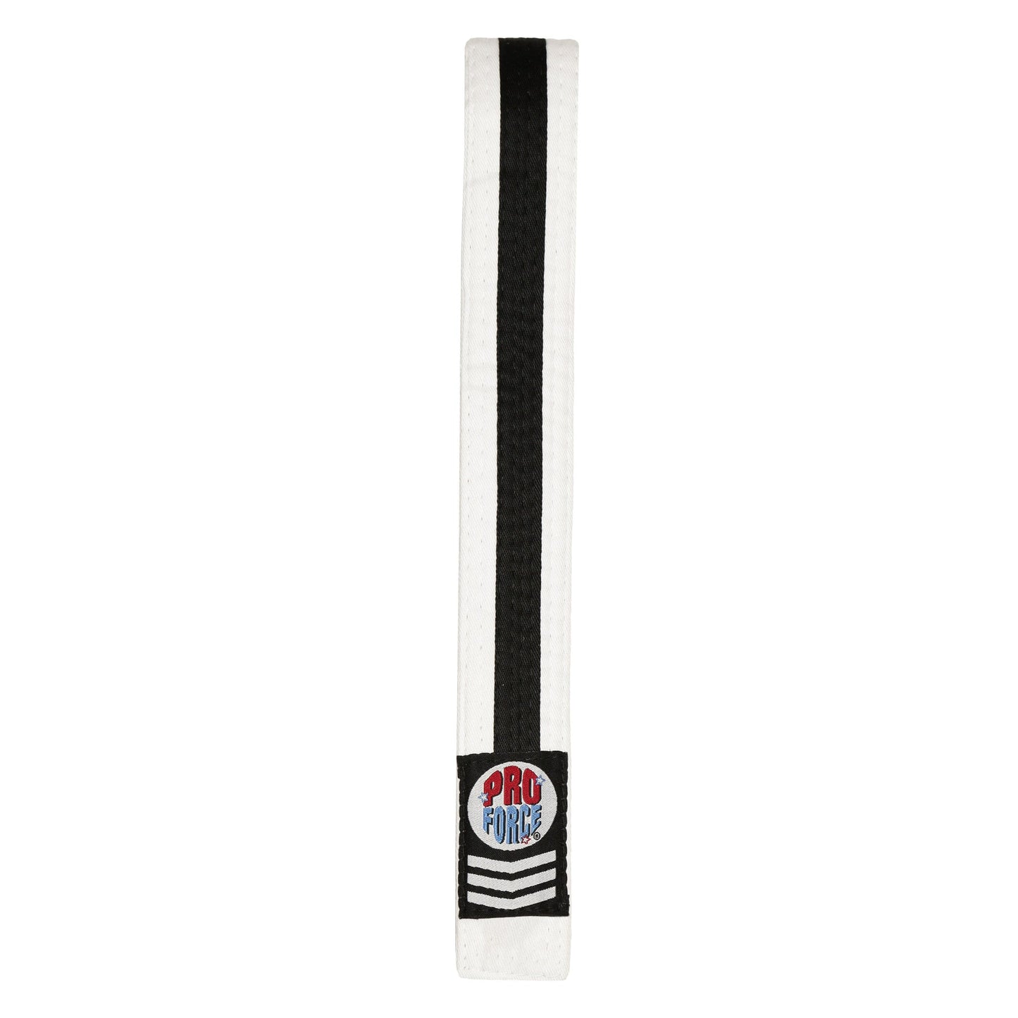 ProForce® II 1.5" Double Wrap Black Stripe Karate Belt