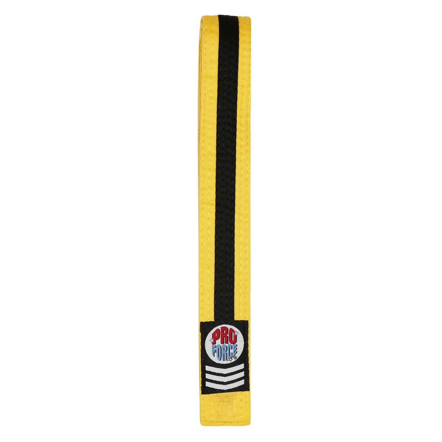 ProForce® II 1.5" Double Wrap Black Stripe Karate Belt
