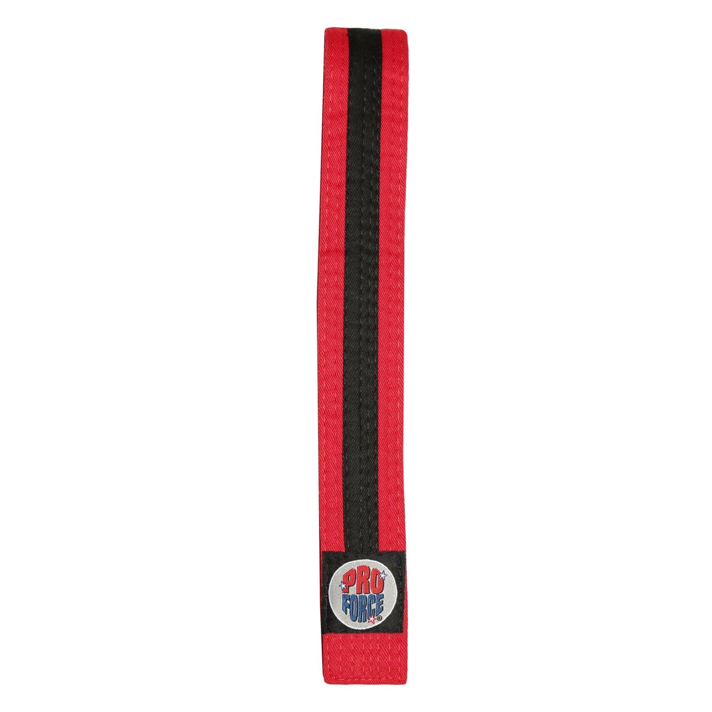 ProForce® II 1.5" Double Wrap Black Stripe Karate Belt