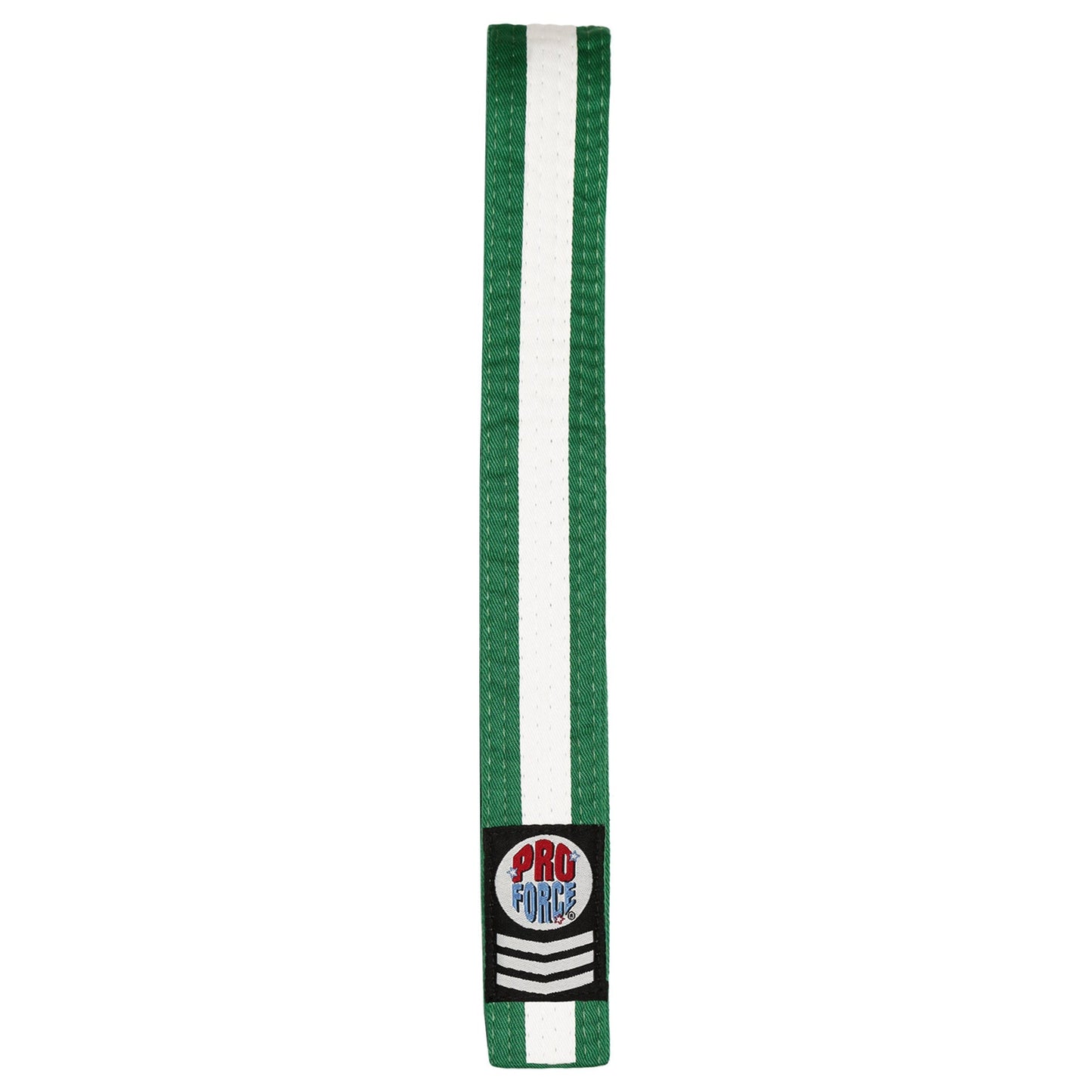 ProForce® II 1.5" Double Wrap White Stripe Karate Belt