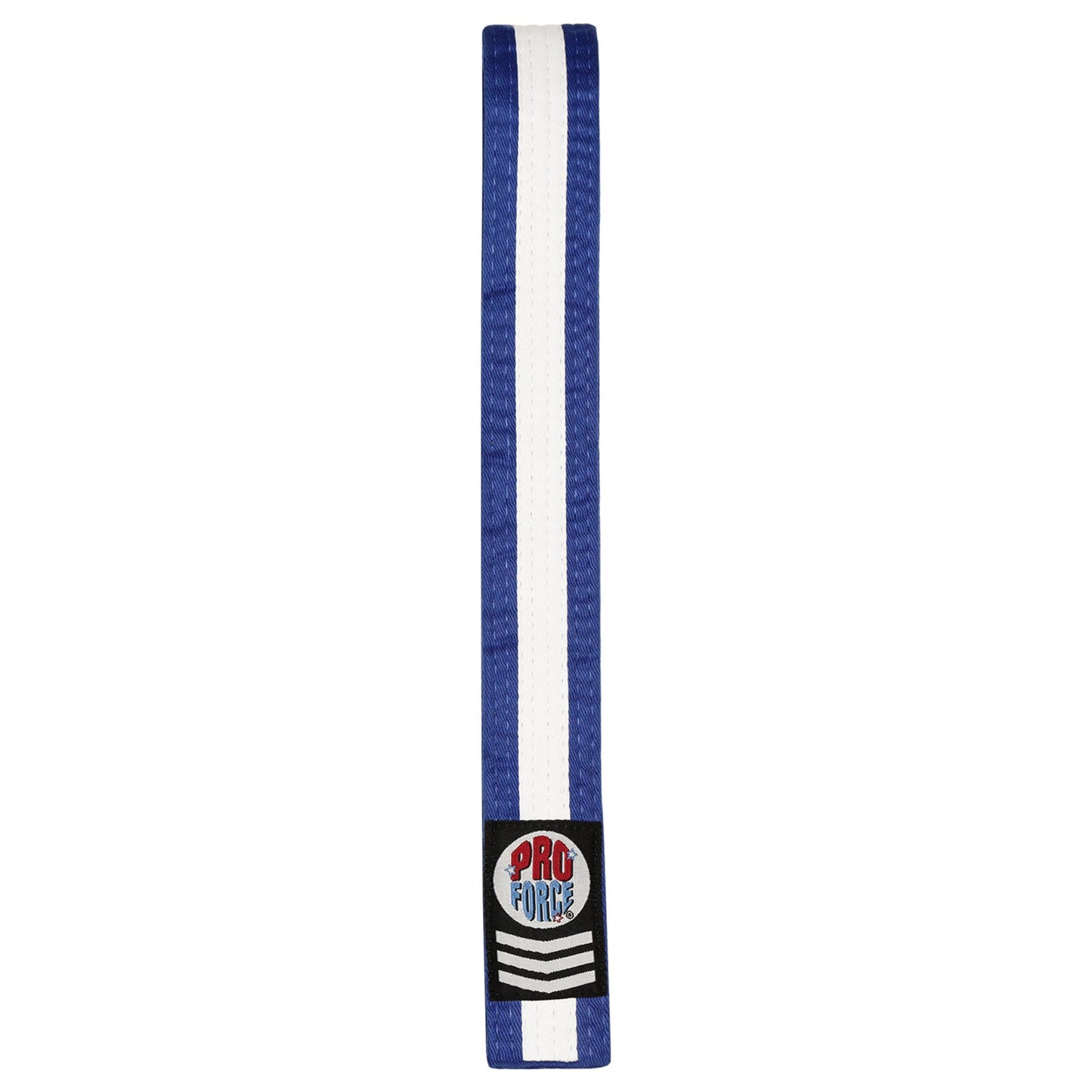 ProForce® II 1.5" Double Wrap White Stripe Karate Belt