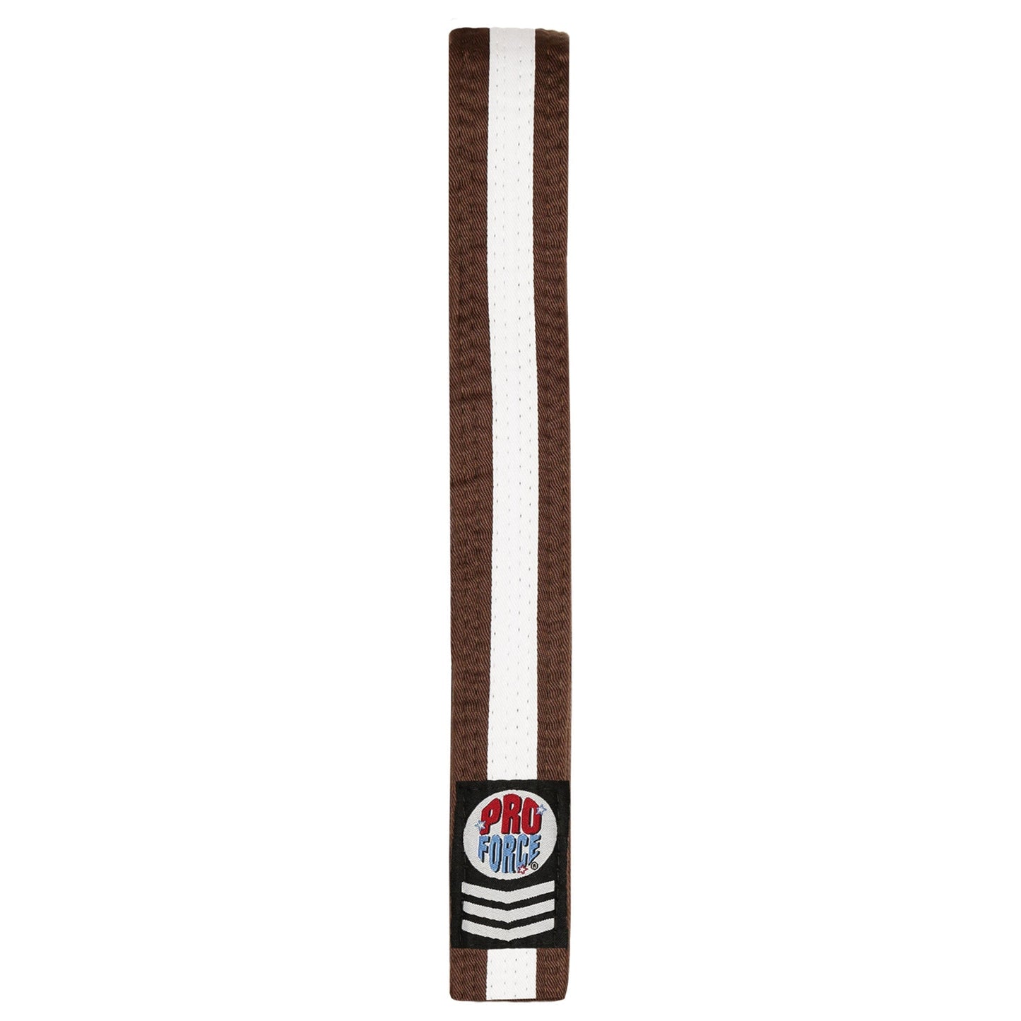ProForce® II 1.5" Double Wrap White Stripe Karate Belt