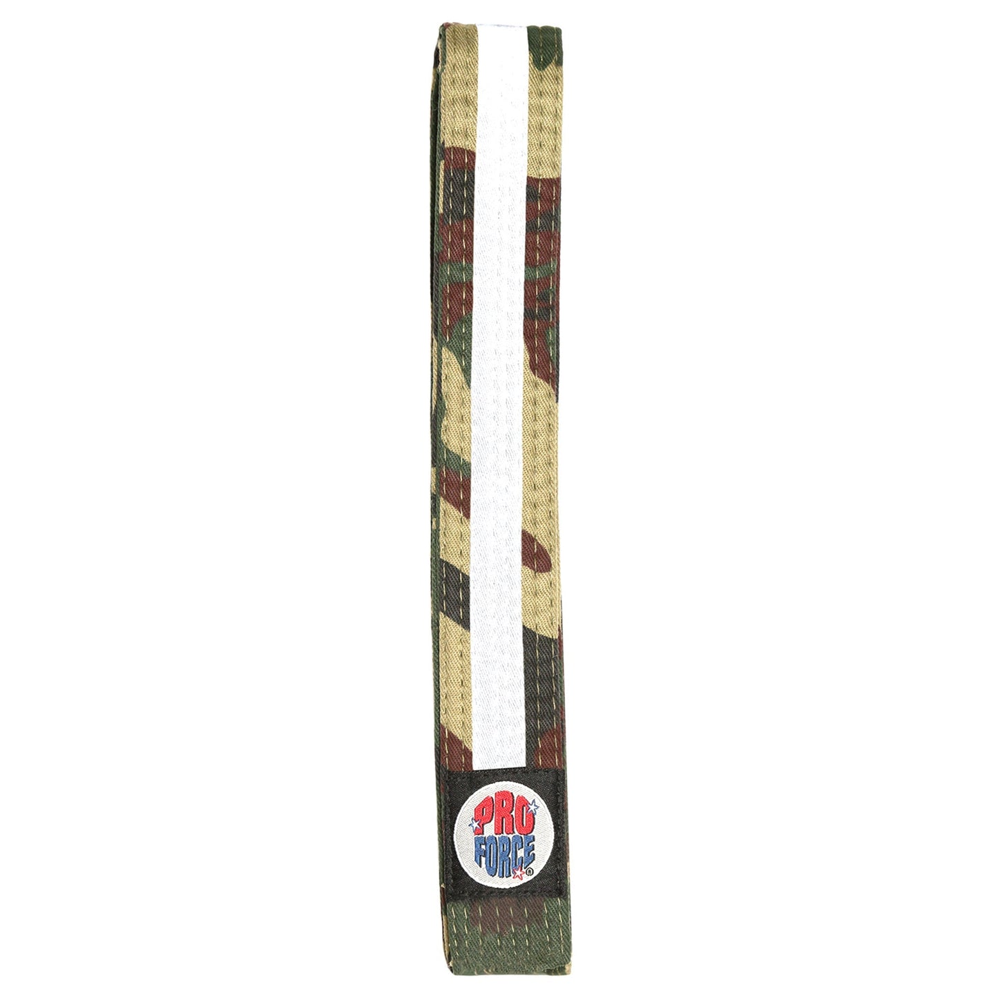 ProForce® II 1.5" Double Wrap White Stripe Karate Belt