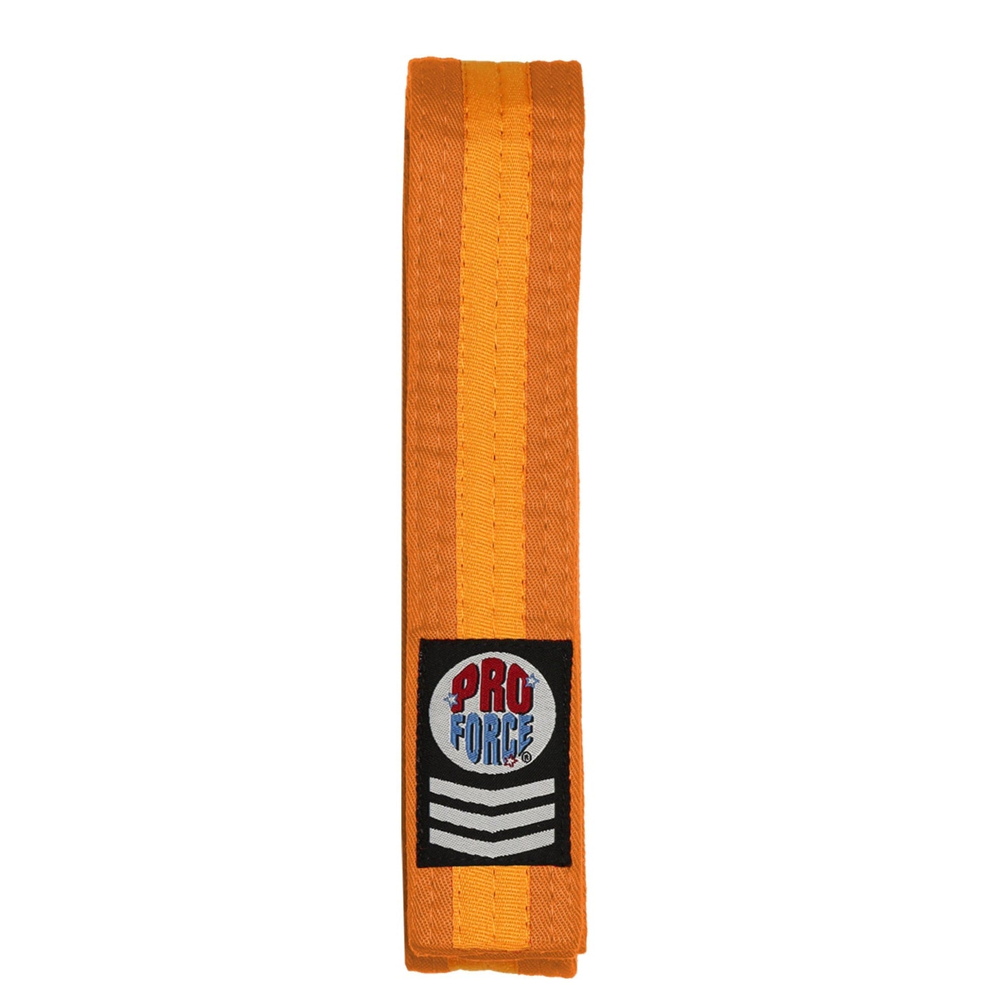 ProForce® 1.75" Single Wrap Gold Striped Karate Belt