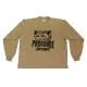 ProForce Sport® Chain Link Ninja Long Sleeve T Shirt Oatmeal