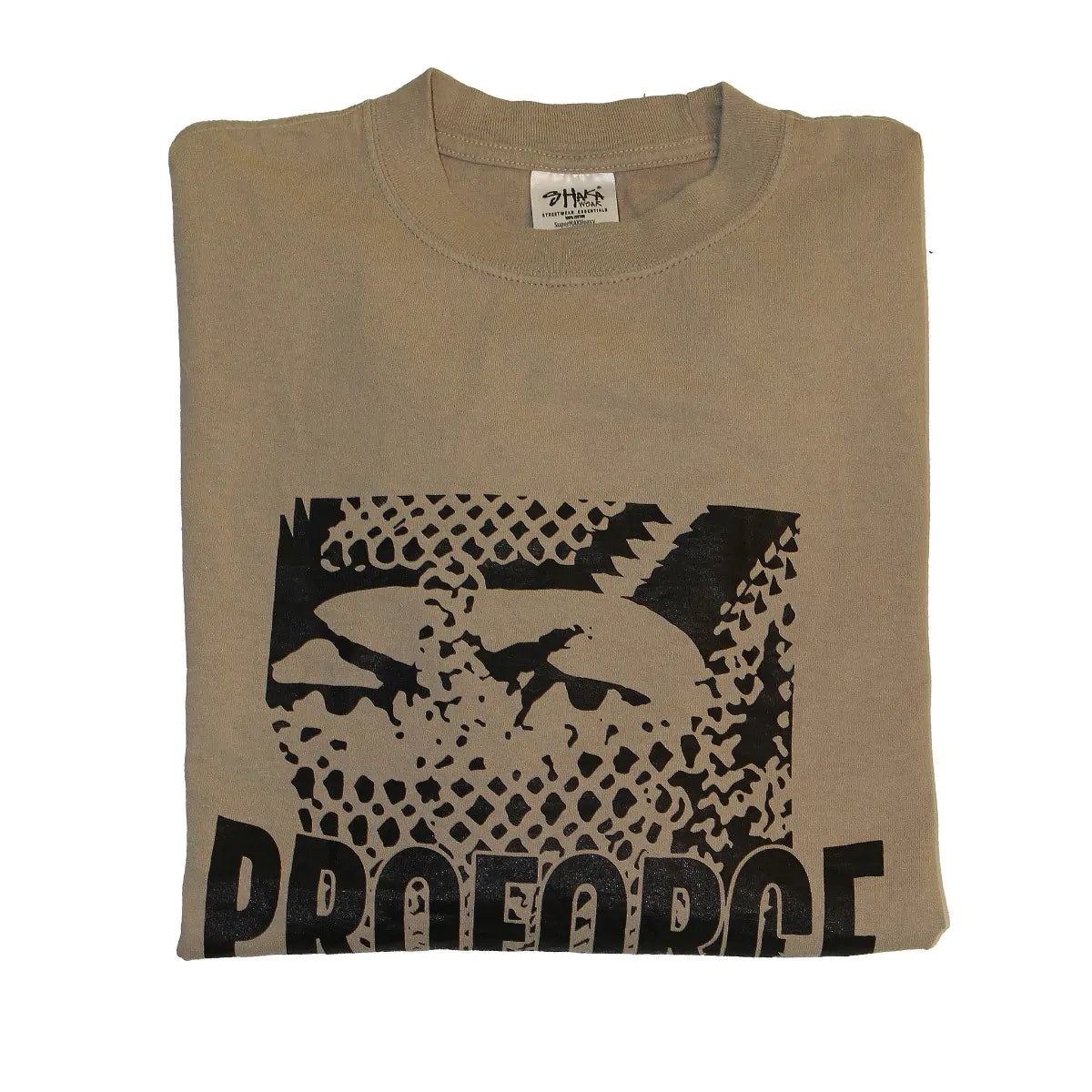 ProForce Sport® Chain Link Ninja Long Sleeve T Shirt Oatmeal