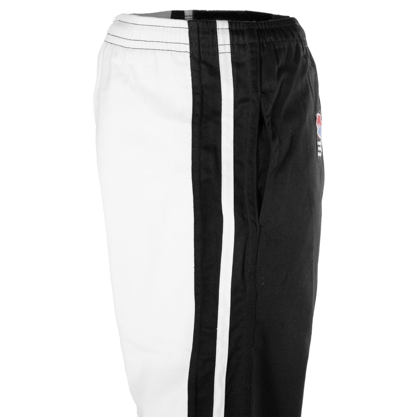 ProForce Sport® Karate Demo Pants Black & White Striped