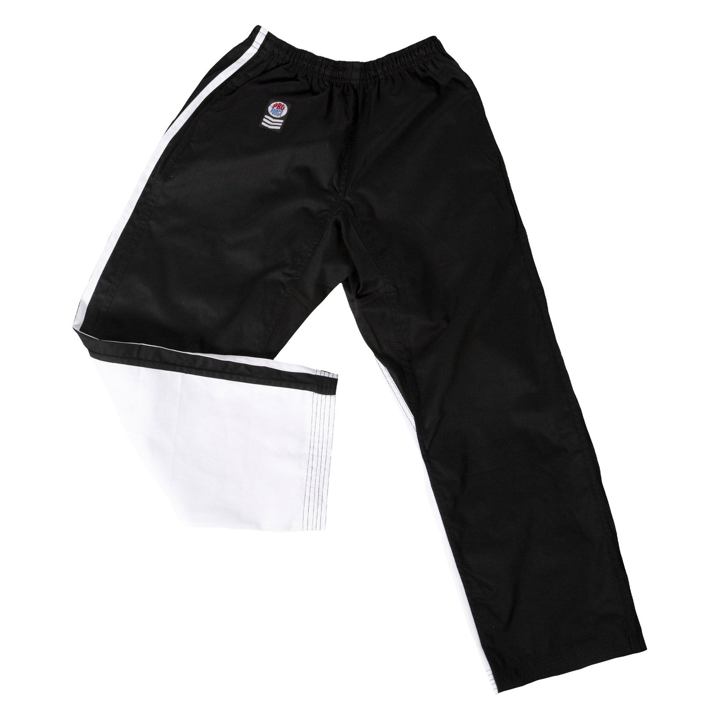 ProForce Sport® Karate Demo Pants Black & White Striped