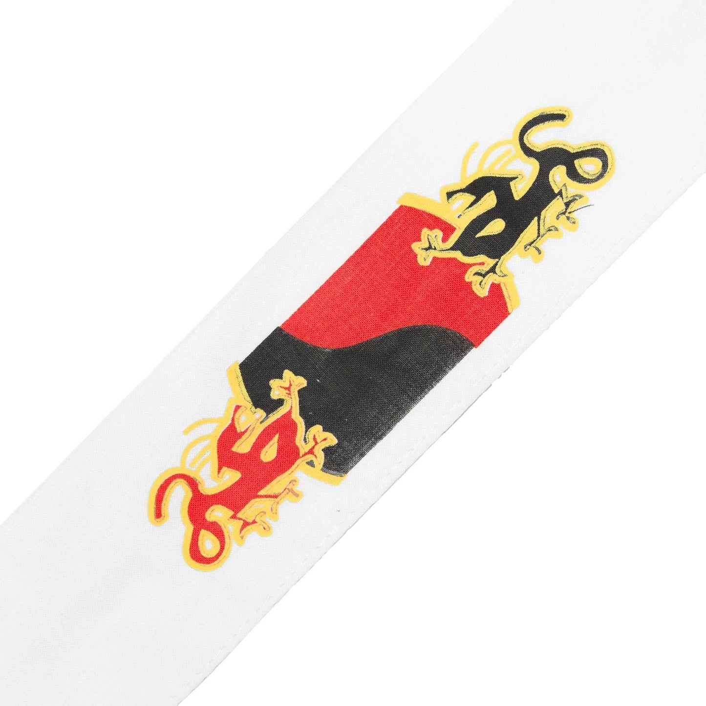 Tie-On Headband Dragon/Yin Yang