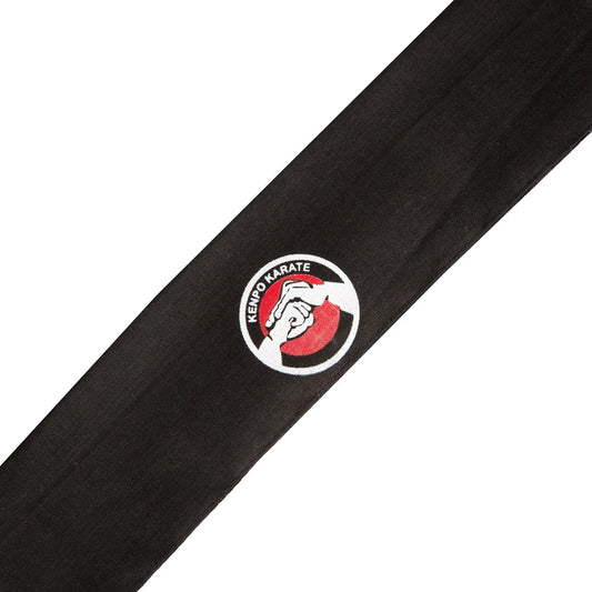 Tie-On Headband Kenpo Karate Black
