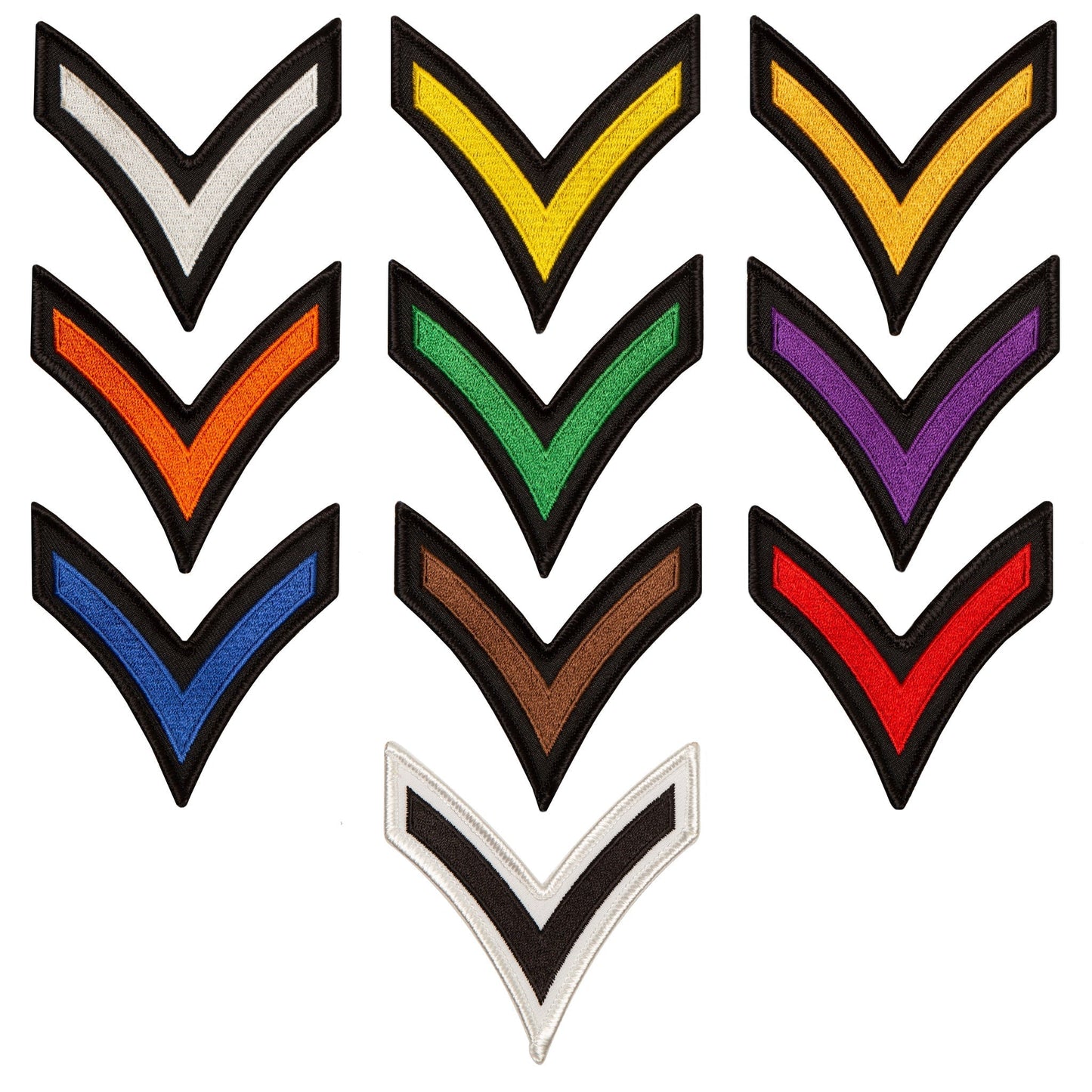 Chevron Striped Patch
