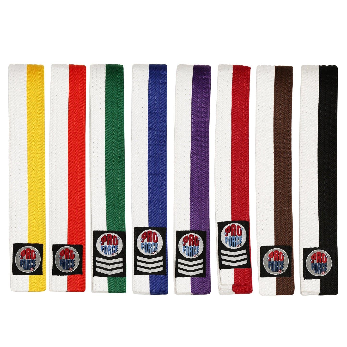 ProForce® Double Wrap 1.5" Two-Tone Karate Belt