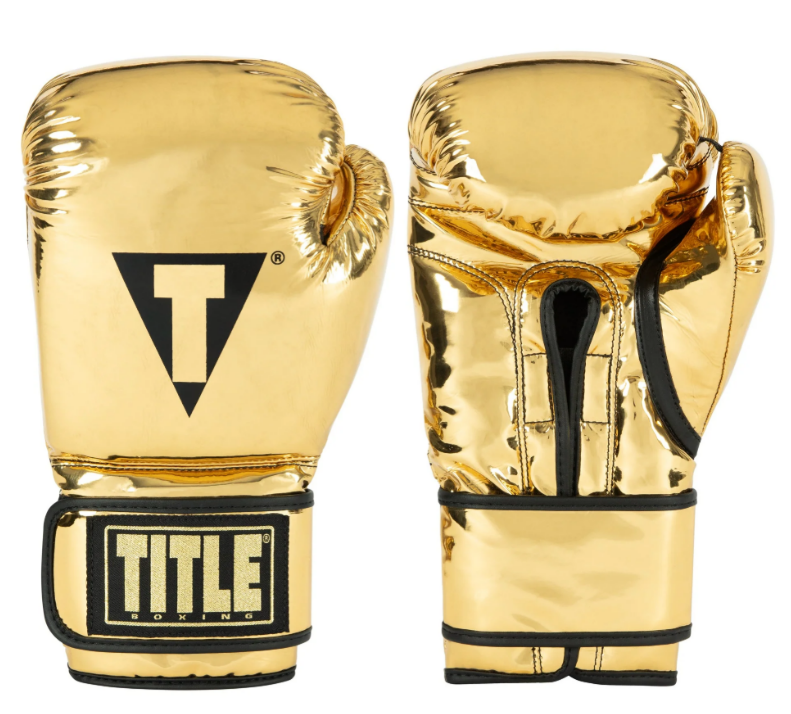 Limited Edition Gold Pro Training Boxing Gloves