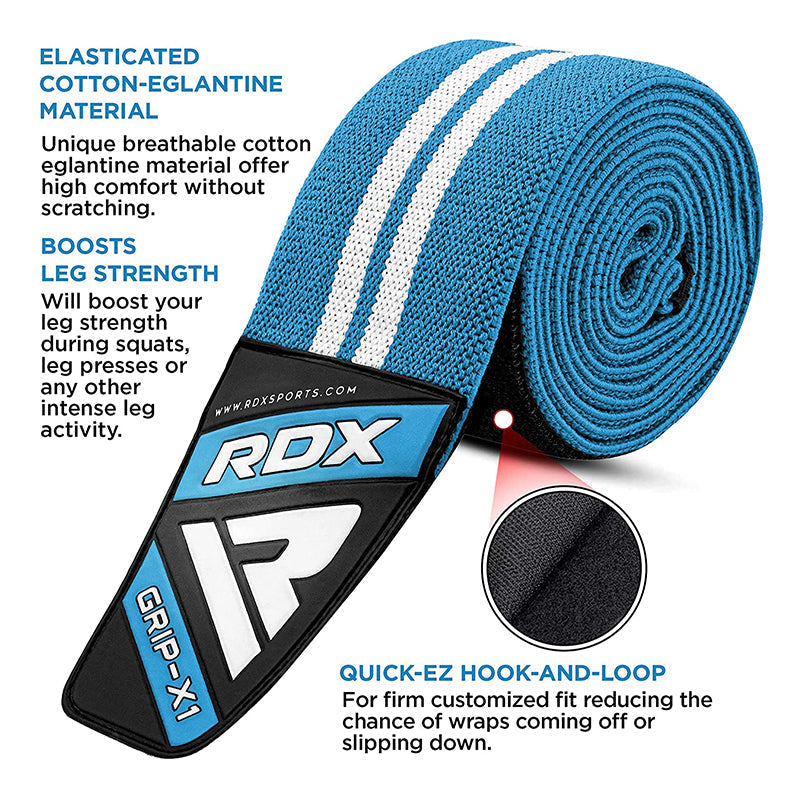 RDX K4 Weightlifting Knee Wraps OEKO-TEX® Standard 100 certified