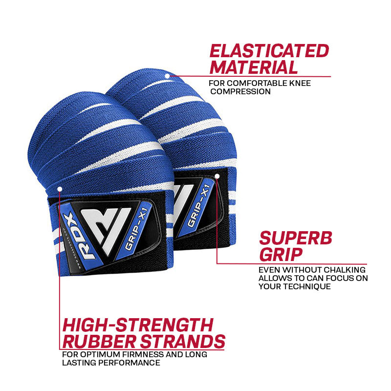 RDX K4 Weightlifting Knee Wraps OEKO-TEX® Standard 100 certified