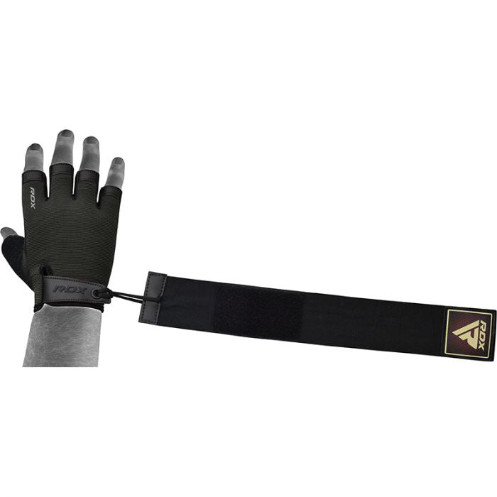 RDX T2 Weightlifting Half Finger Gym Gloves