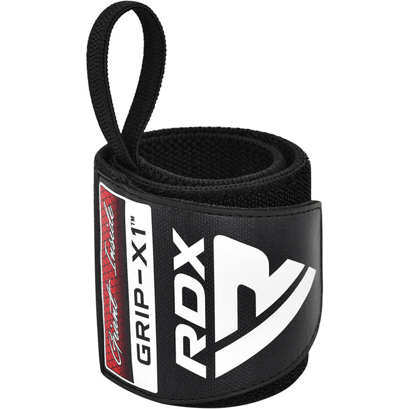 RDX W3 IPL USPA Approved Powerlifting Wrist Support Wraps with Thumb Loops OEKO-TEX Standard 100 certified