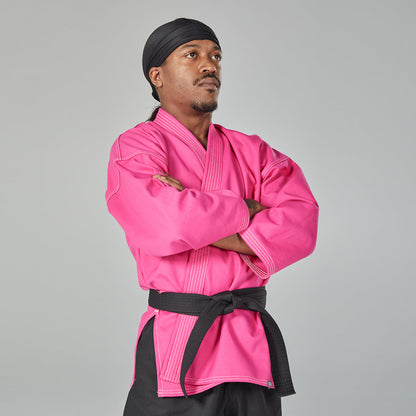 Pink Traditional Uniform Top