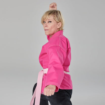 Pink Traditional Uniform Top