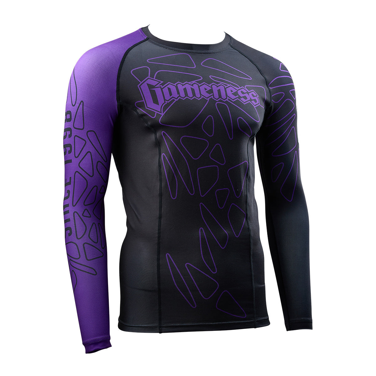 Gameness Men's Long Sleeve Pro Ranked Rash Guard