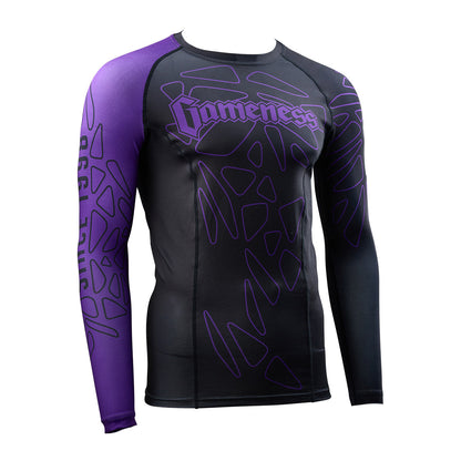 Gameness Men's Long Sleeve Pro Ranked Rash Guard