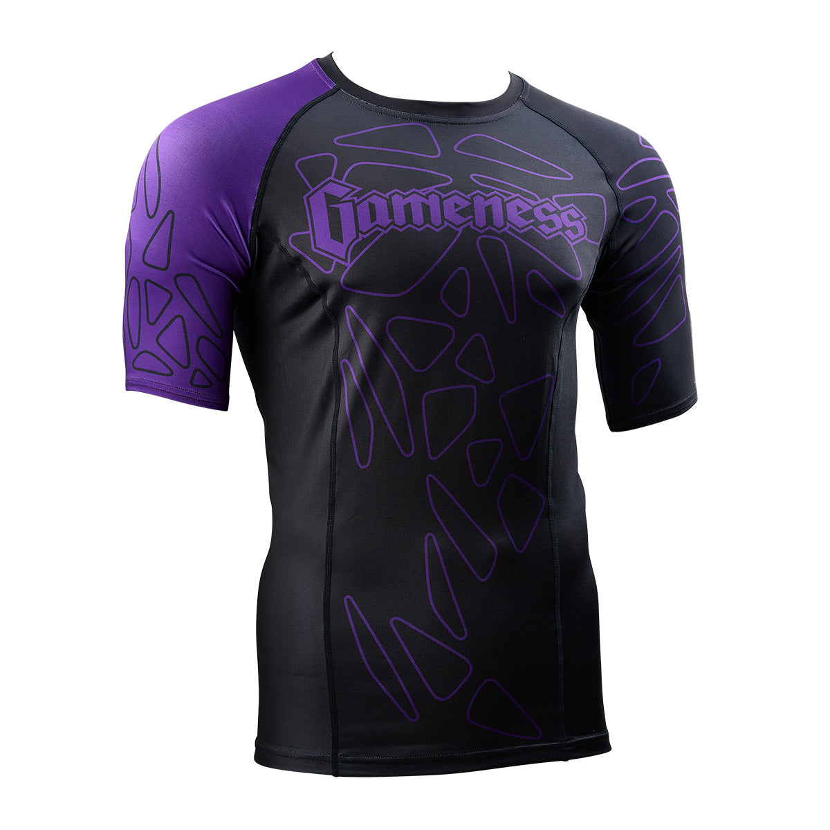 Gameness Men's Short Sleeve Pro Ranked Rash Guard