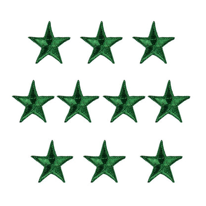 Iron-On Star Patches - 10 Pack