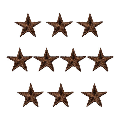 Iron-On Star Patches - 10 Pack