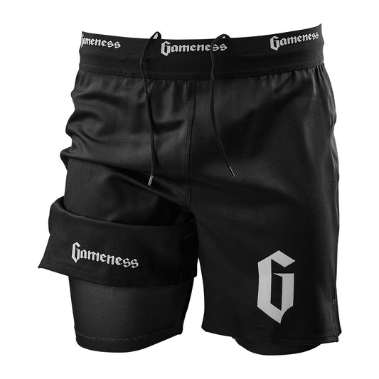 Gameness Men's Lined Pro Grappling Short