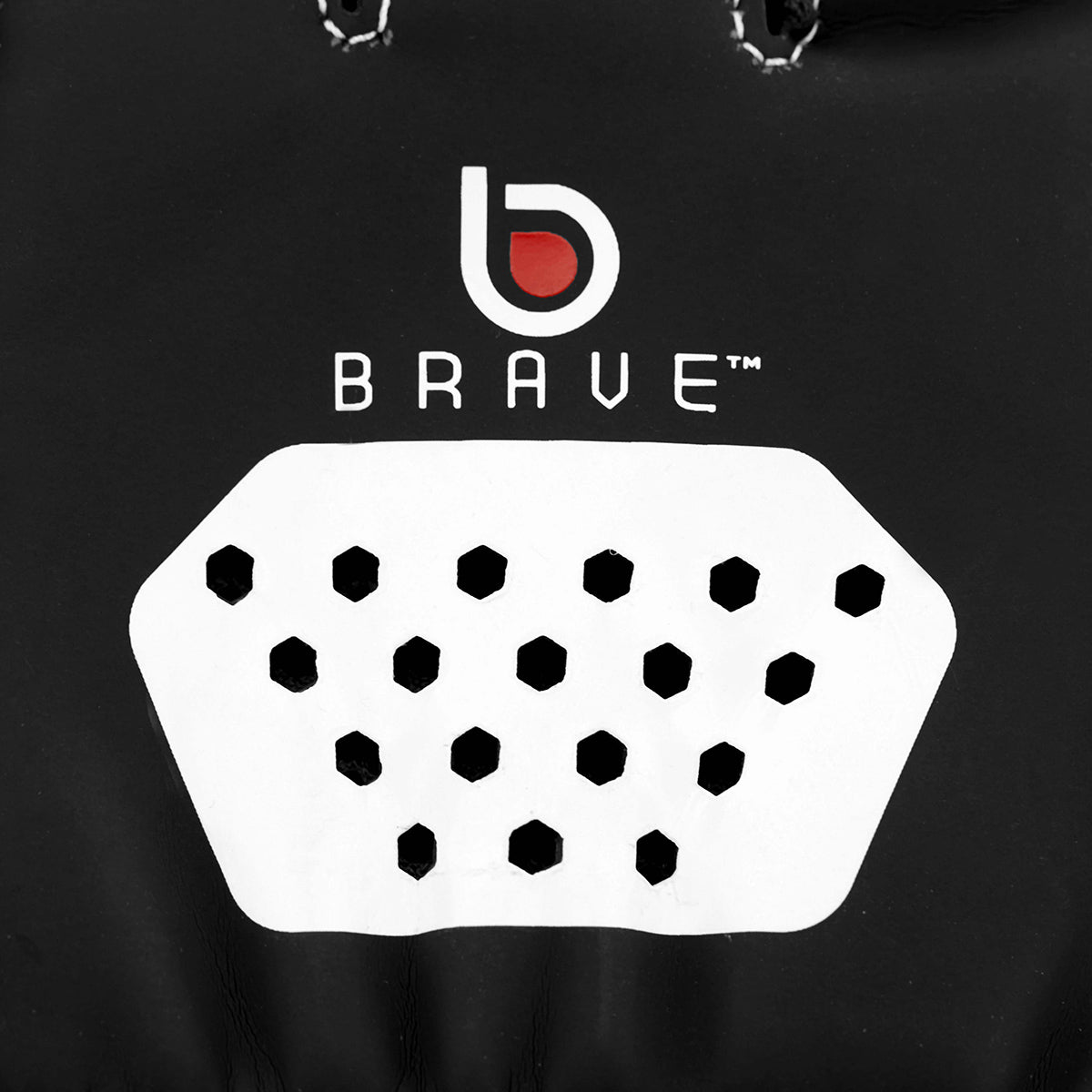 Brave Punch Mitt Pair - Black/White/Red
