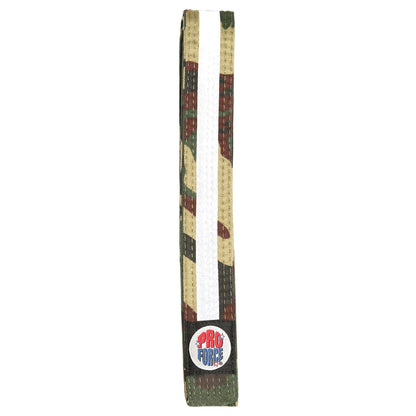 ProForce® II 1.5" Double Wrap White Stripe Karate Belt
