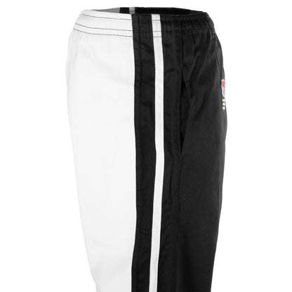 ProForce Sport® Karate Demo Pants Black & White Striped