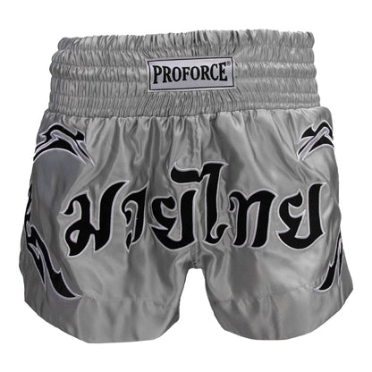 ProForce Sport® Silver Angel Muay Thai Shorts