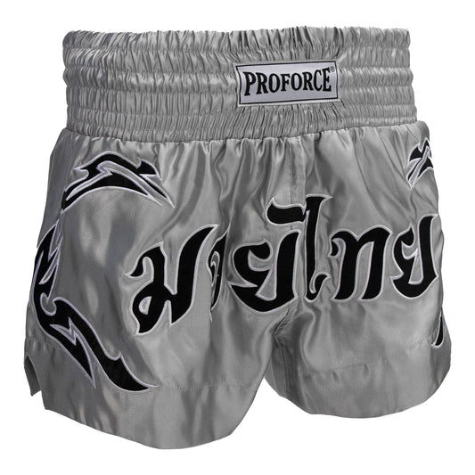 ProForce Sport® Silver Angel Muay Thai Shorts