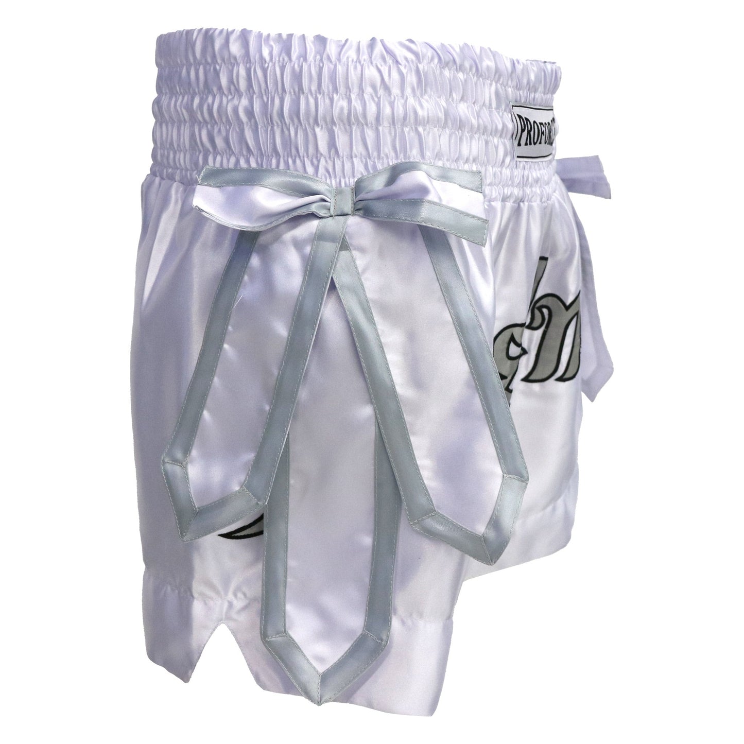 ProForce Sport® Angel Wing Muay Thai Shorts - w/ White Bows