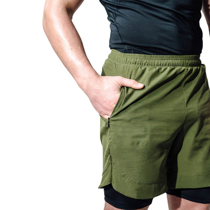 T16 2-in-1 Compression MMA Shorts
