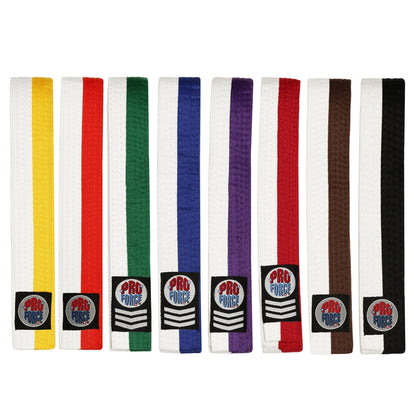 ProForce® Double Wrap 1.5" Two-Tone Karate Belt