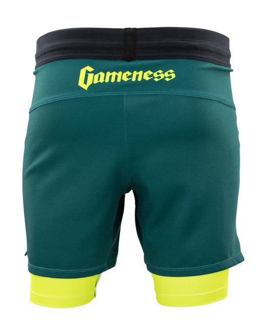 Gameness Men's Eco Lined Grappling Short