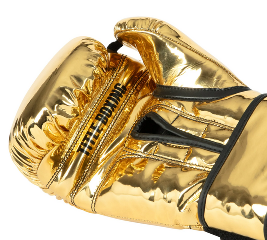 Limited Edition Gold Pro Training Boxing Gloves