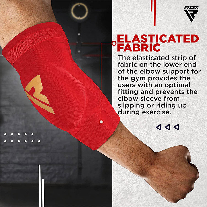 RDX HY CE Certified Padded Elbow Sleeve for Muay Thai & MMA Workout OEKO-TEX® Standard 100 certified