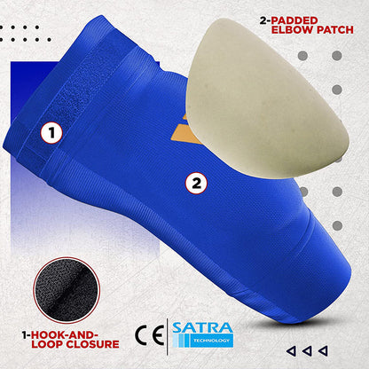 RDX HY CE Certified Padded Elbow Sleeve for Muay Thai & MMA Workout OEKO-TEX® Standard 100 certified