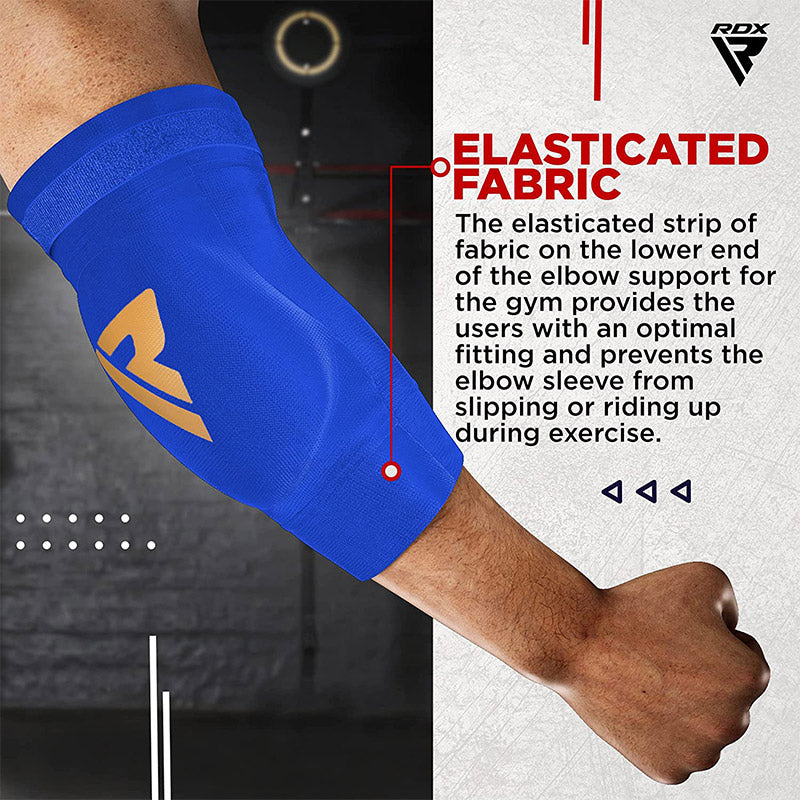 RDX HY CE Certified Padded Elbow Sleeve for Muay Thai & MMA Workout OEKO-TEX® Standard 100 certified