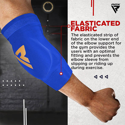 RDX HY CE Certified Padded Elbow Sleeve for Muay Thai & MMA Workout OEKO-TEX® Standard 100 certified